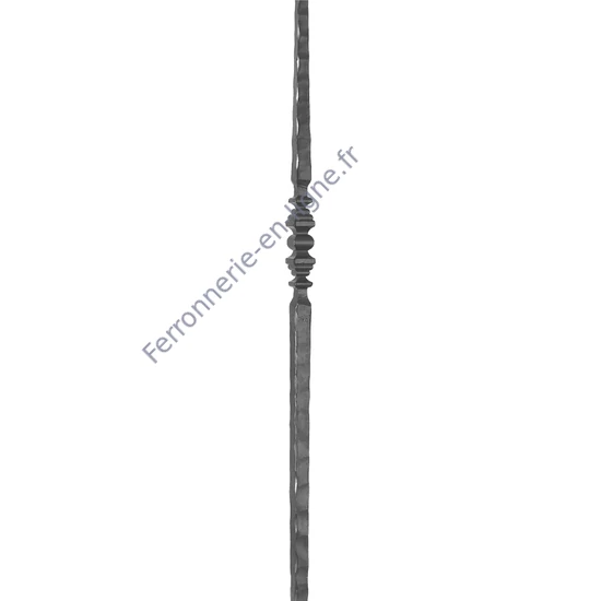 accessoire de ferronnerie, poteau en fer forgé