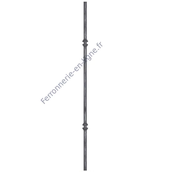 accessoire de ferronnerie, barreau en fer forgé