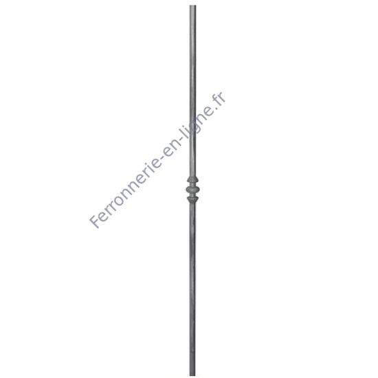 accessoire de ferronnerie, barreau en fer forgé