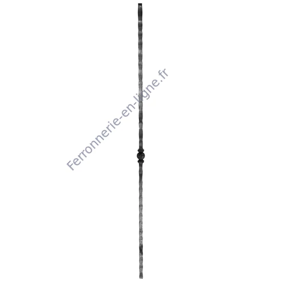accessoire de ferronnerie, barreau en fer forgé