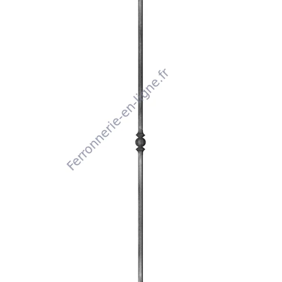 accessoire de ferronnerie, barreau en fer forgé