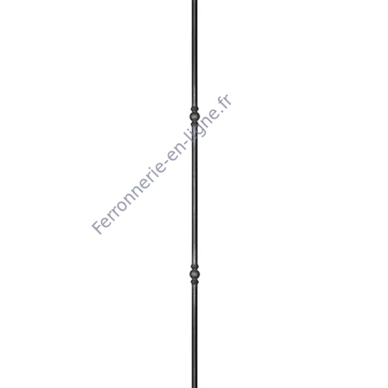 accessoire de ferronnerie, barreau en fer forgé