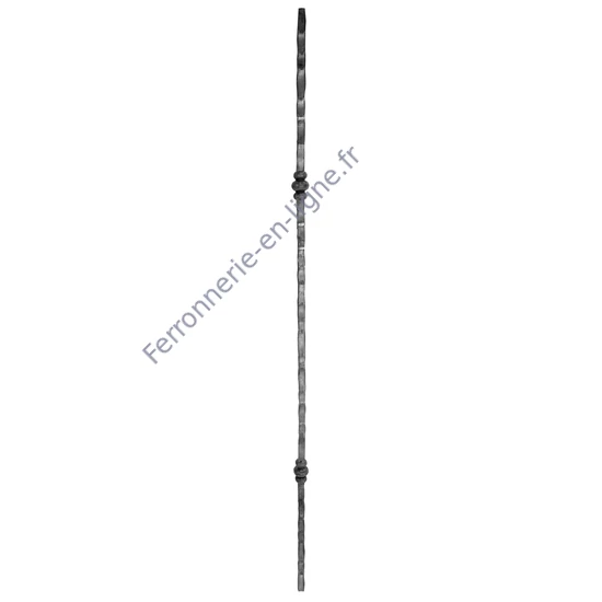 accessoire de ferronnerie, barreau en fer forgé