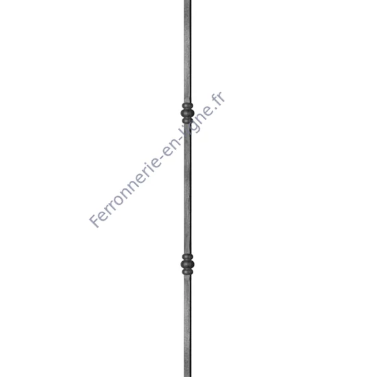 accessoire de ferronnerie, barreau en fer forgé