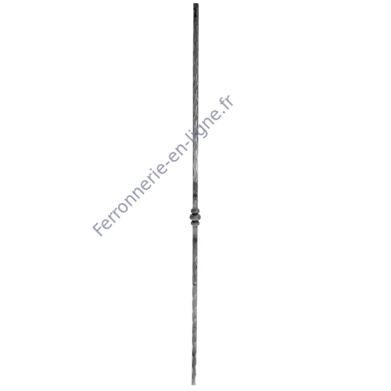 accessoire de ferronnerie, barreau en fer forgé