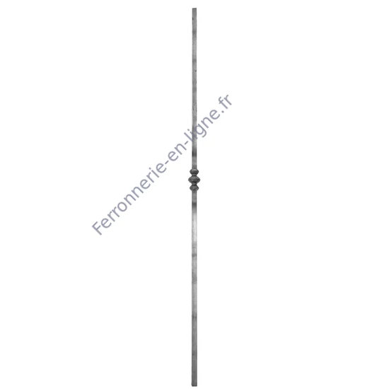 accessoire de ferronnerie, barreau en fer forgé
