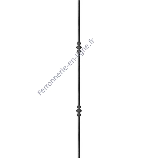 accessoire de ferronnerie, barreau en fer forgé