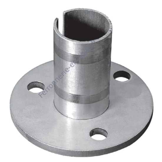 Platine murale, inox (AISI 304), différentes dimensions