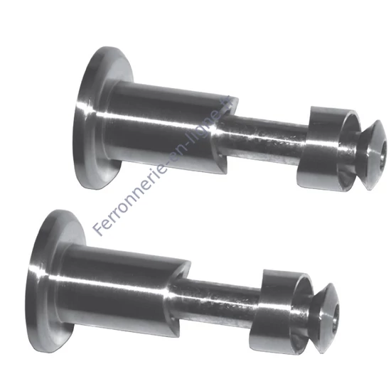 Platine de fixation laterale, inox (AISI 304), différentes dimensions