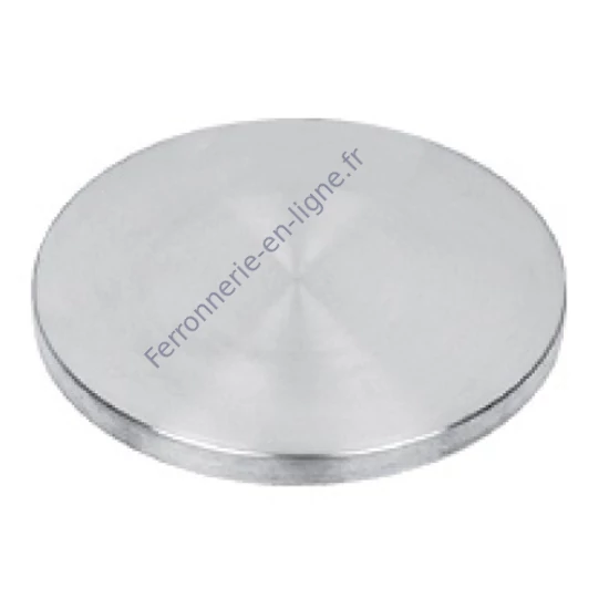 Platine ronde, inox (AISI 304), différentes dimensions