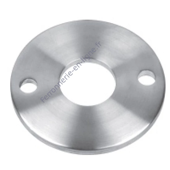 Platine ronde, inox (AISI 304), différentes dimensions