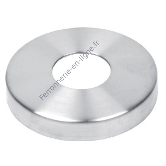 Rosace de couverture, inox (AISI 304), différentes dimensions