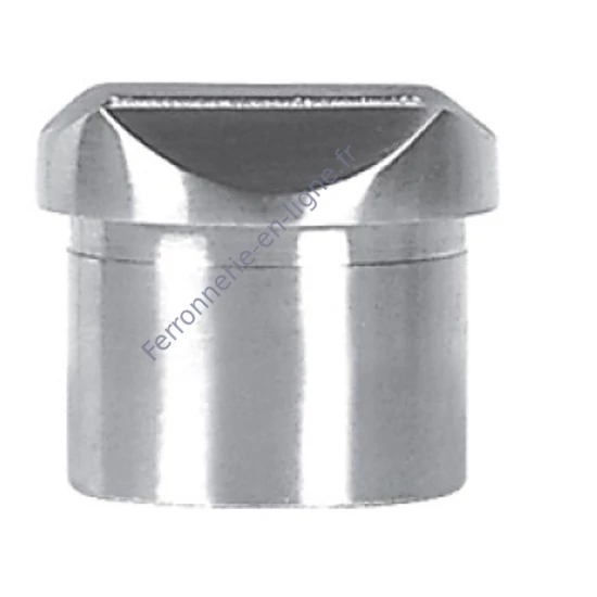 Support de main courante pour tube carré, pour tube rond, inox (AISI 304), différentes dimensions