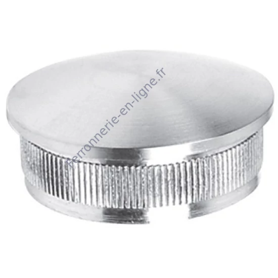 Embout bombé pour tube rond, inox (AISI 304), différentes dimensions