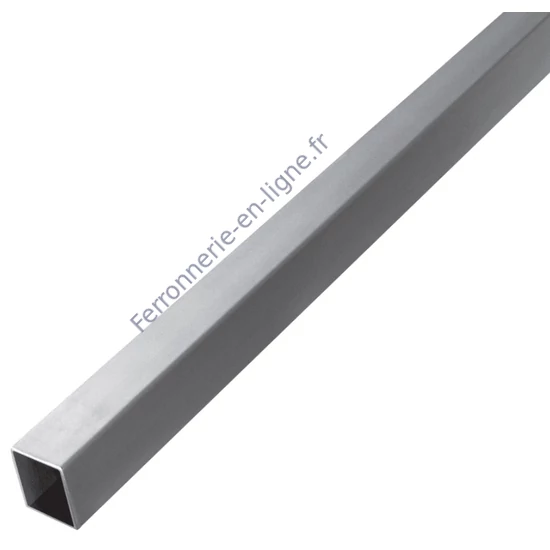 Tube carré inox (AISI 304), différentes dimensions