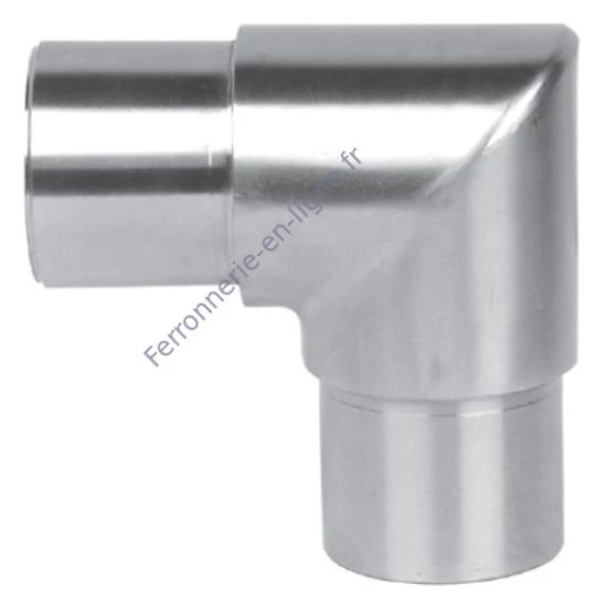 Raccord à 90°, inox (AISI 304), différentes dimensions
