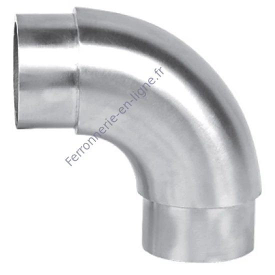 Coude 90°, inox (AISI 316), différentes dimensions