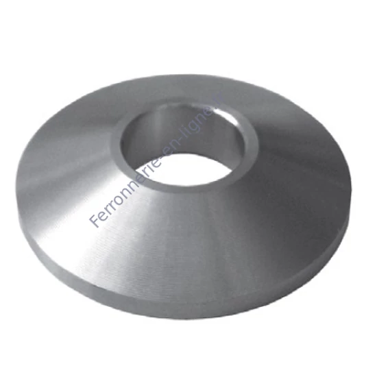 Cache scellement pour barreau inox Ø14mm, (AISI 304)