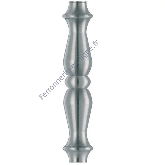 Manchon décoratif inox (AISI 304) avec trou fileté M8, différentes dimensions