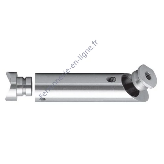 Support pour poignée de porte avec filetage intérieur M8, inox (AISI 304)