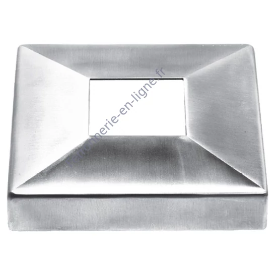 Rosace de couverture pour platine murale 30.002S.04S, inox (AISI 304)