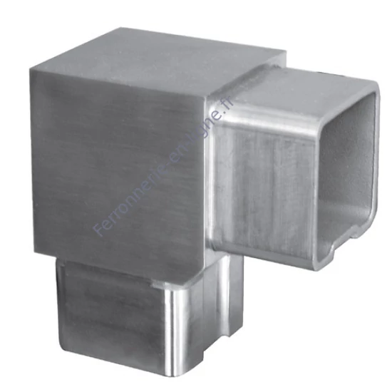 Raccord à 90°, inox (AISI 304)