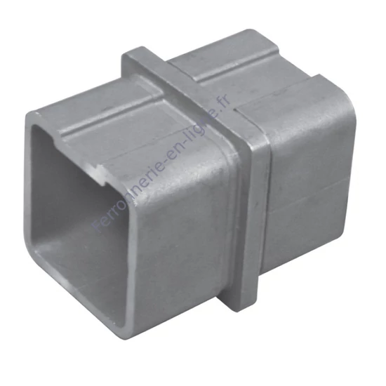 Raccord pour tube carré, inox (AISI 316)