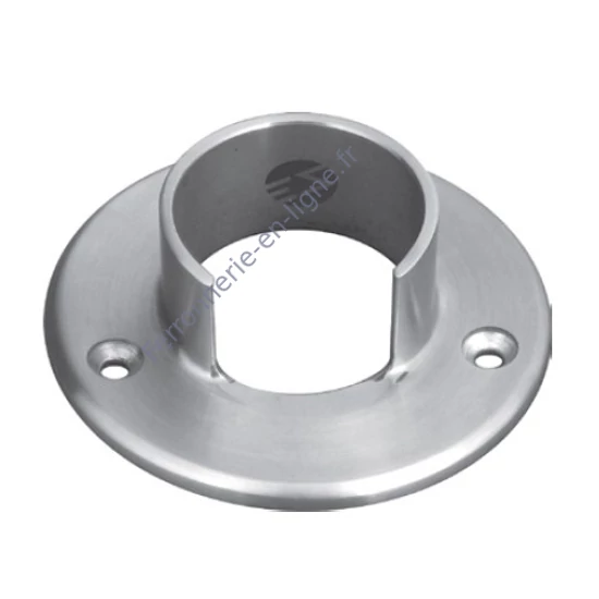 Platin murale pour tubes à rainure (AISI 304)