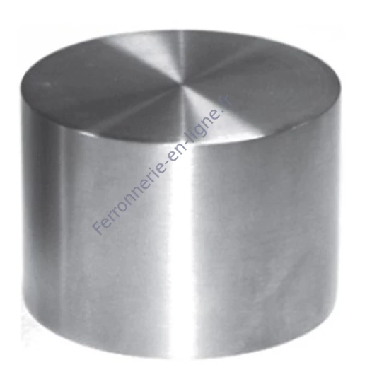 Embout, inox (AISI 304) pour main courante en bois