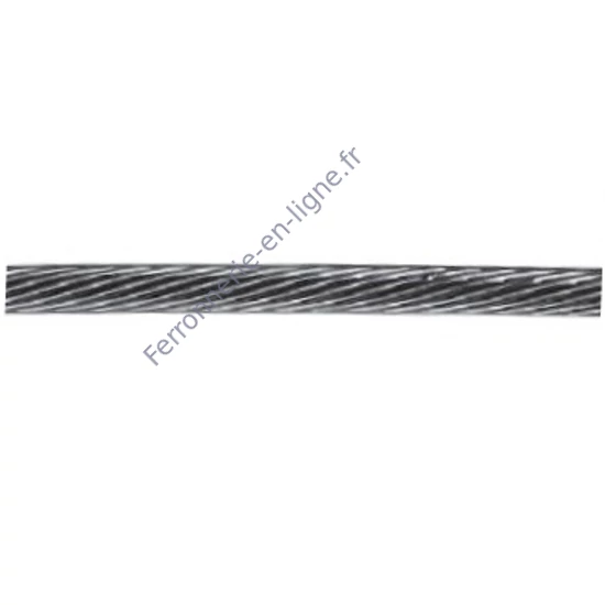 Câble inox (AISI 316), différentes dimensions