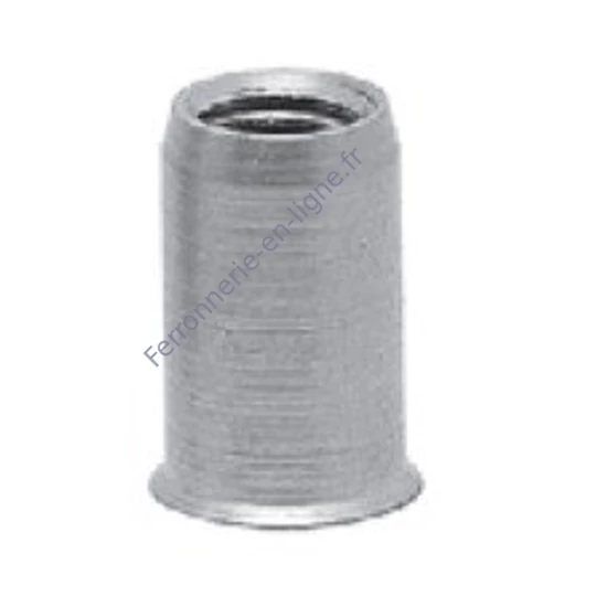 Rivets avec filetage intérieur, inox (AISI 304), différentes dimensions