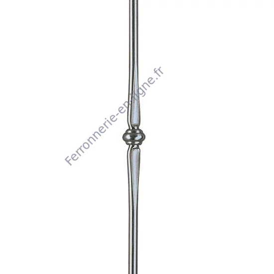 Barreau inox (AISI 304), différentes épaisseurs de matériau