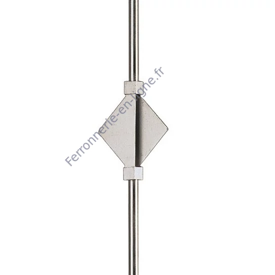 Barreau inox (AISI 304), différentes épaisseurs de matériau