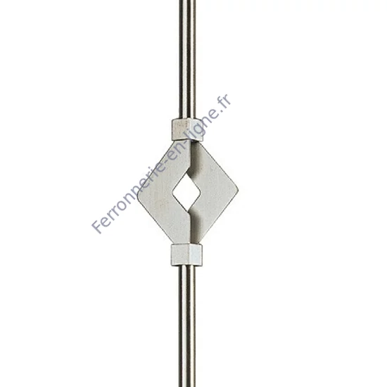 Barreau inox (AISI 304), différentes épaisseurs de matériau