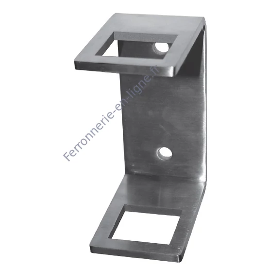 Platine de fixation laterale, inox (AISI 316)