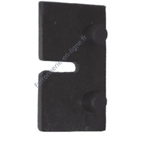 Insert en caoutchouc pour Pince à verre 45x45mm