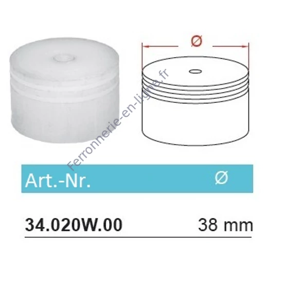 Raccord en plastique pour embout