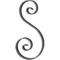 Volute en fer forgé, différentes sections
