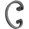 Volute forgé à la main, profil plat