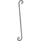 Grande volute en fer forgé, différentes sections et hauteurs