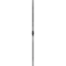 Barreau en fer forgé, profil carré lisse, différentes dimensions et pointes de lance