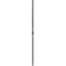 Barreau en fer forgé, profil rond lisse, différentes dimensions et pointes de lance