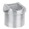 Support de main courante et connecteur pour tube rond, pour tube rond, inox (AISI 304), différentes dimensions