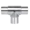 Raccord en T, inox (AISI 304), différentes dimensions
