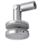 Fixation panneau de verre, fixable à la tige de traction, inox (AISI 304)