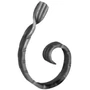 accessoire de ferronnerie, volute en fer forgé