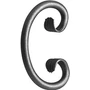 accessoire de ferronnerie, volute en fer forgé