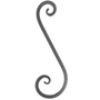 Image 1/2 - accessoire de ferronnerie, volute en fer forgé