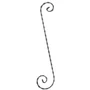 accessoire de ferronnerie, volute en fer forgé