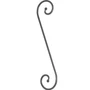 accessoire de ferronnerie, volute en fer forgé
